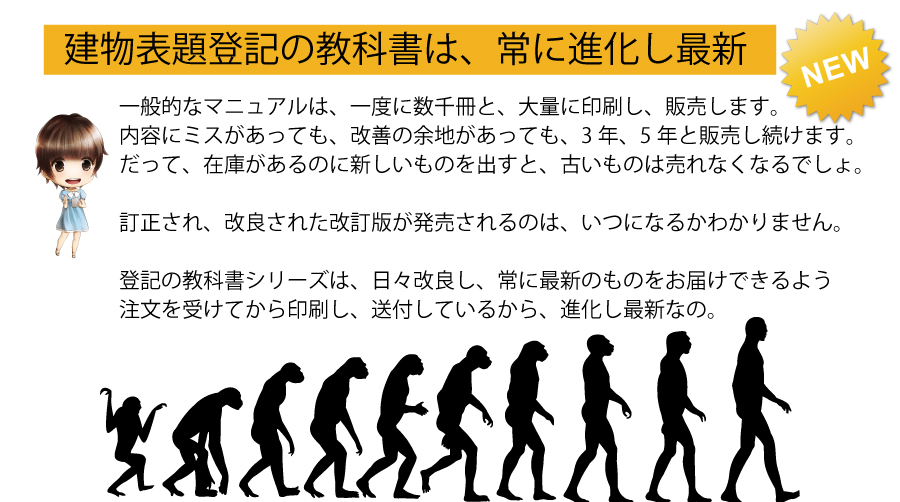 建物表題登記のマニュアル　最新である理由